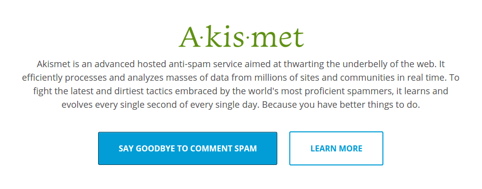 akismet call to action